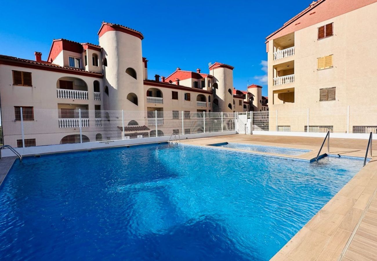 Apartamento en Alcoceber / Alcossebre - Apartamento con aire acondicionado y piscina