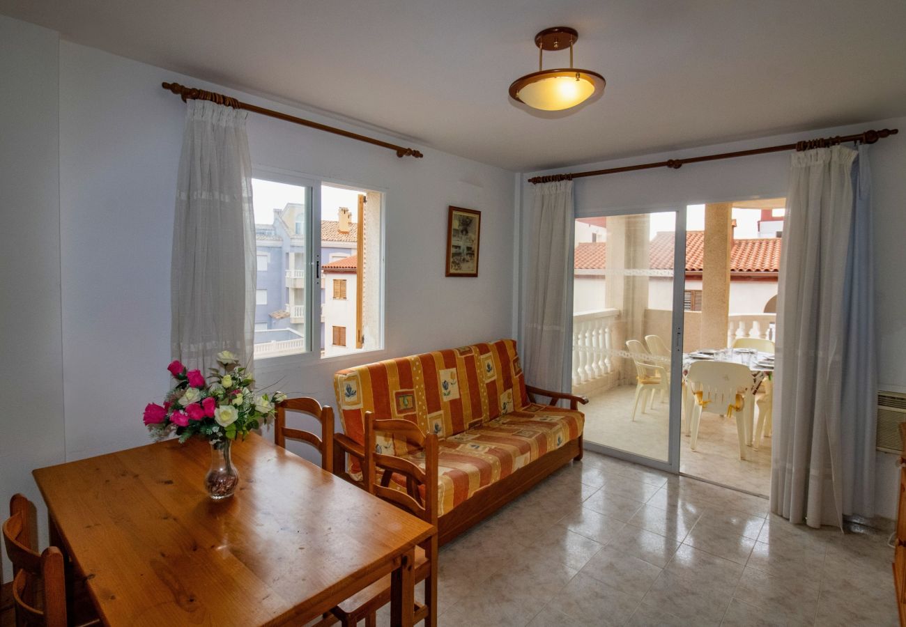 Apartamento en Alcoceber / Alcossebre - Apartamento con aire acondicionado y piscina