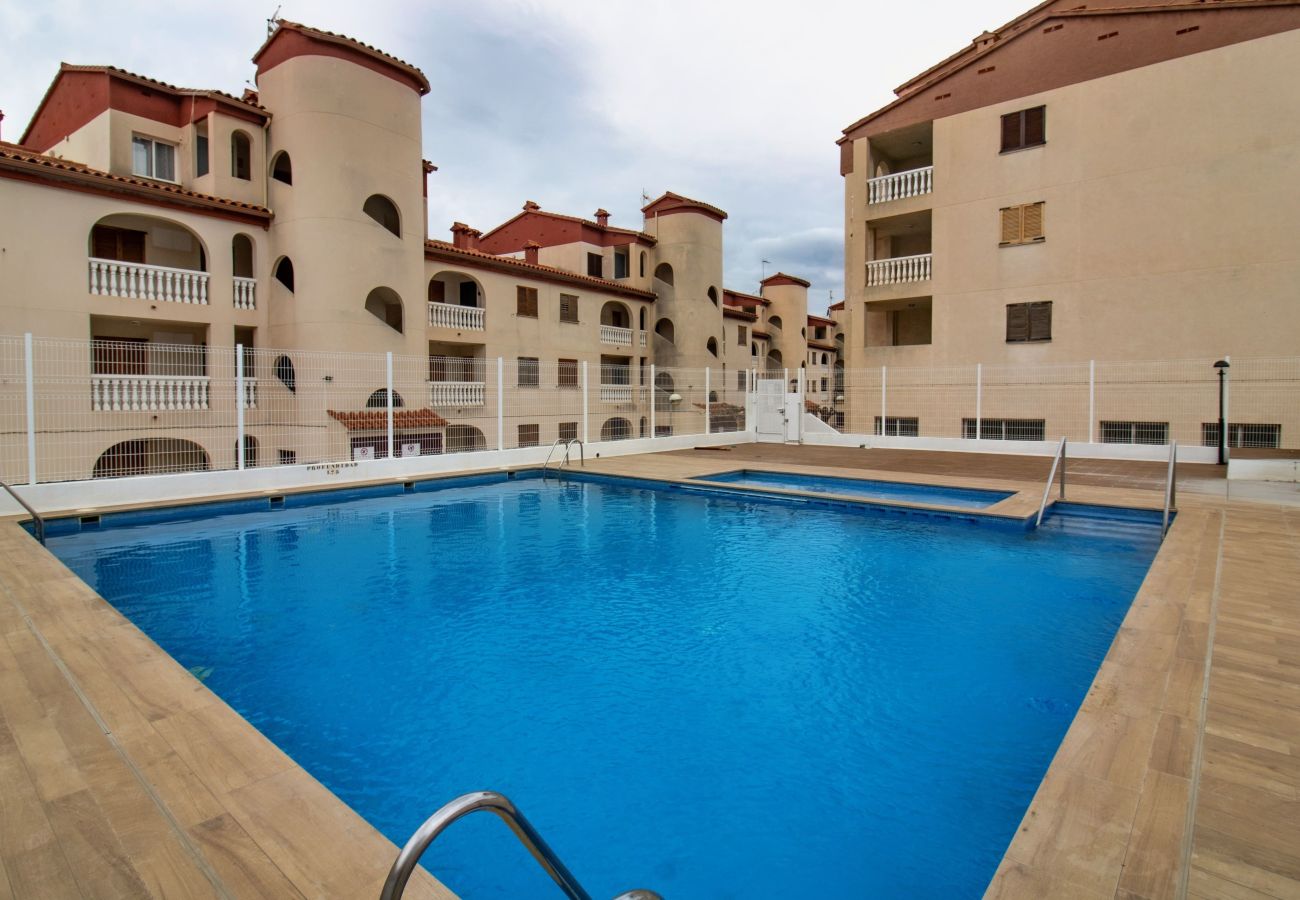 Apartamento en Alcoceber / Alcossebre - Apartamento con aire acondicionado y piscina