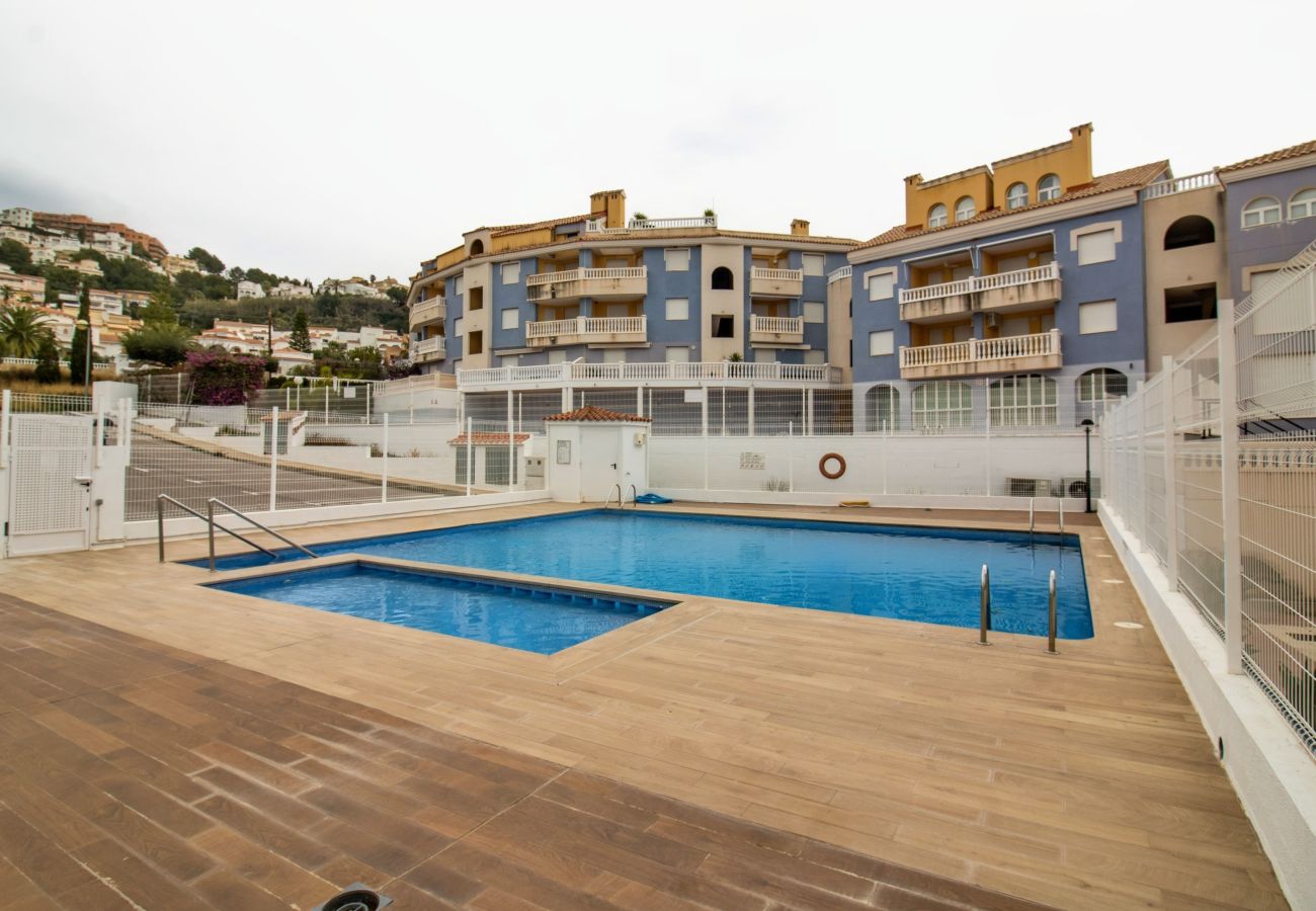 Apartamento en Alcoceber / Alcossebre - Apartamento con aire acondicionado y piscina