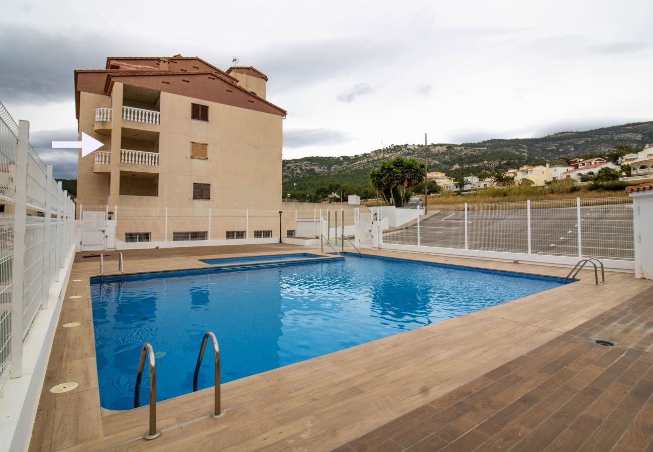 Apartamento en Alcoceber / Alcossebre - Apartamento con aire acondicionado y piscina