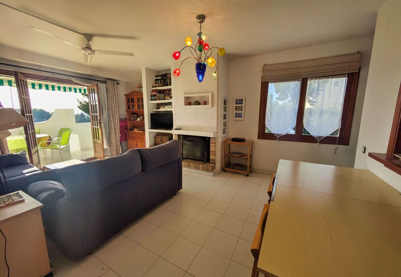 Apartamento en Alcoceber / Alcossebre - Apartamento de 3 dormitorios y piscina LAS FUENTES