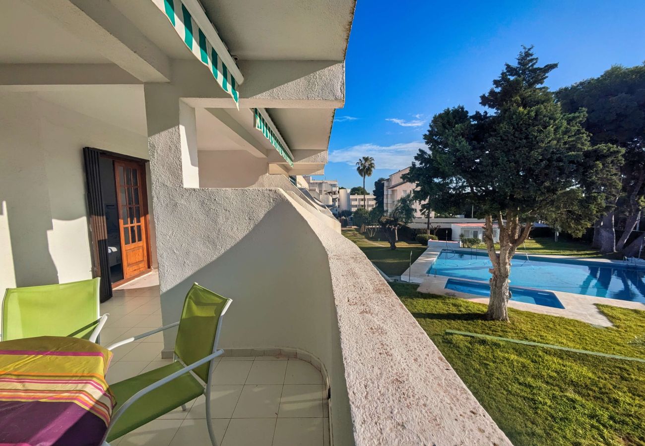 Apartamento en Alcoceber / Alcossebre - Apartamento de 3 dormitorios y piscina LAS FUENTES