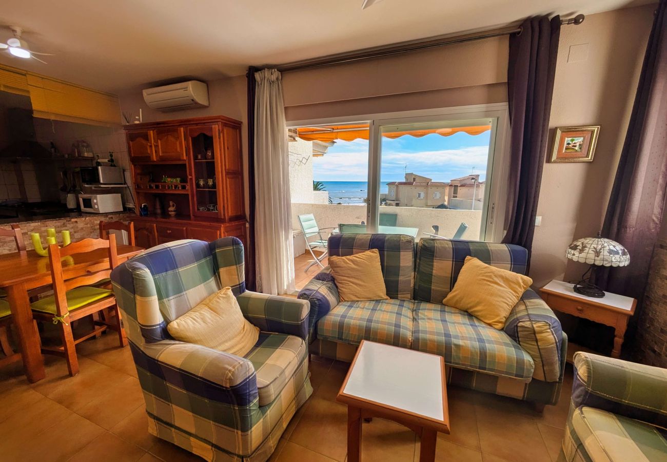 Ferienwohnung in Alcoceber - La Mirada Playa del Moro - Vistas al mar