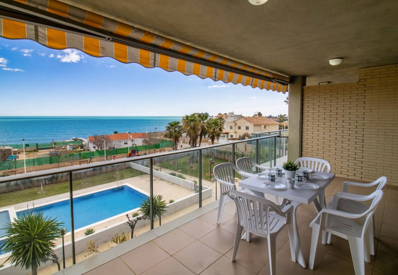 Ferienwohnung in Alcoceber - Atico duplex frente al mar ALCOSSEBRE VILLAGE