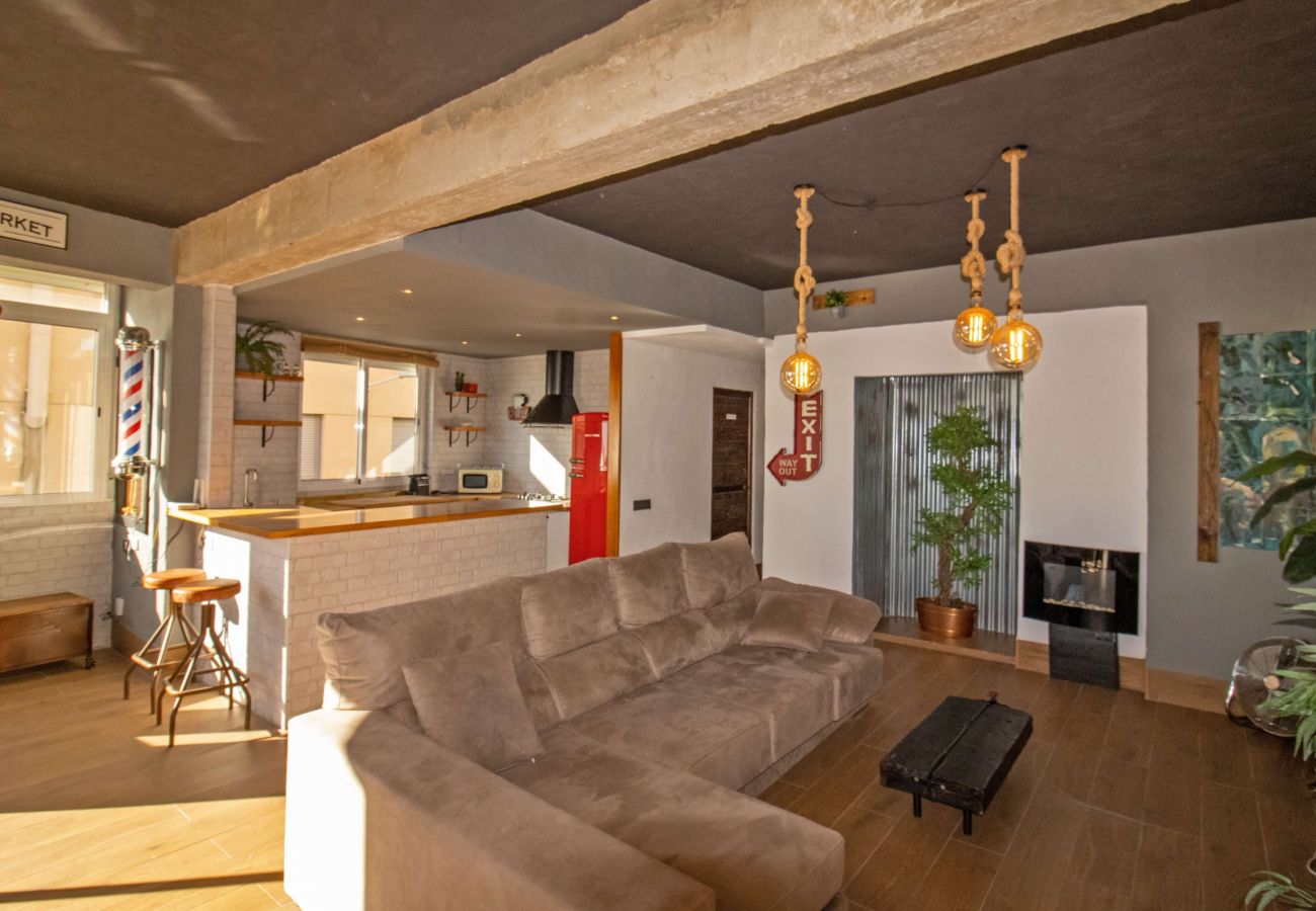 Appartement à Alcocebre / Alcossebre - Luxury BEACH HOUSE - Primera línea Playa Cargador
