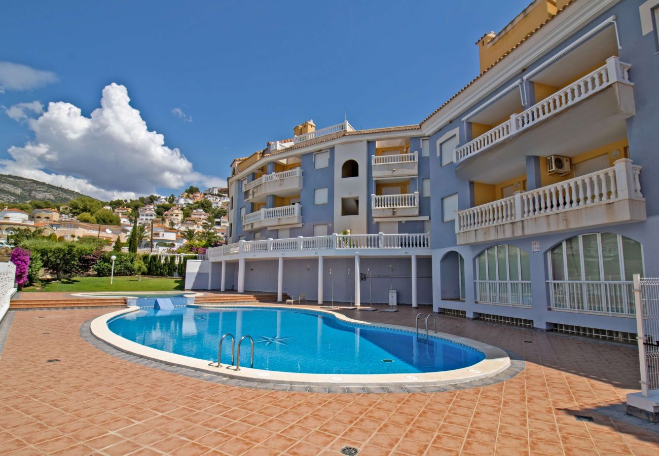 Appartement à Alcocebre / Alcossebre - Apartamento con terraza y piscina - Marcomar